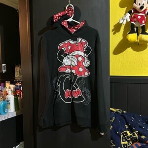 EUC* Disney Parks Minnie Hoodie sz XXL